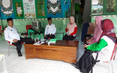 Pasca Banjir, Kakankemenag Ngawi Tinjau MIN 8 dan MTsN 11 Ngawi